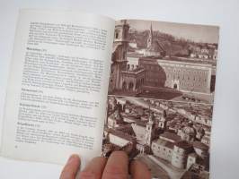 Salzburg - Österreich - Itävalta -matkailuesite / kartta - travel brochure / tourist map