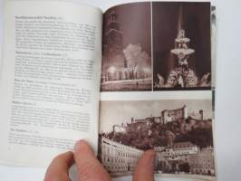 Salzburg - Österreich - Itävalta -matkailuesite / kartta - travel brochure / tourist map