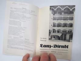 Salzburg - Österreich - Itävalta -matkailuesite / kartta - travel brochure / tourist map
