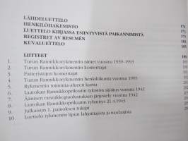 TurRR Turun Rannikkorykmentti 1939-1994