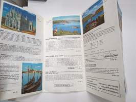 Lugano Hotel Plan (Schweitz-Switzerland-Suisse)  -matkailuesite / kartta - travel brochure / tourist map
