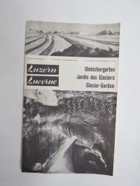 Montreux-Vevey (Schweitz-Switzerland-Suisse) -matkailuesite / kartta - travel brochure / tourist map