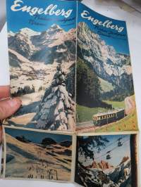 Engelberg Trübsee-Jochpass Brunni (Schweitz-Switzerland-Suisse)-matkailuesite / kartta - travel brochure / tourist map