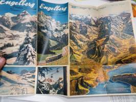Engelberg Trübsee-Jochpass Brunni (Schweitz-Switzerland-Suisse)-matkailuesite / kartta - travel brochure / tourist map