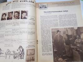 Elokuva-Aitta 1951 nr 1, Kansikuva Jean Simmons, Gieselgasteig (saksalainen filmikeskus), Pohjolan tytär - noituuden taikakehä, Tähtikuvasto - Vivien Leigh, ym.