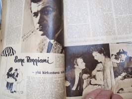 Elokuva-Aitta 1951 nr 14,  Kansikuva Fernando Lamaz, Serge Reggiani, Montgomery Clift, Tähtikuvasto-kuvat Helen Hayes - Joan Crawford, Robert Donat, ym.