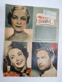 Elokuva-Aitta 1951 nr 14,  Kansikuva Fernando Lamaz, Serge Reggiani, Montgomery Clift, Tähtikuvasto-kuvat Helen Hayes - Joan Crawford, Robert Donat, ym.