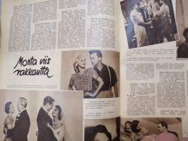 Elokuva-Aitta 1951 nr 21, Kansikuva Joan Evans &amp; Farley Granger, Teuvo Puro, Chaplin - rakkaudet, Tähtikuvasto Jane Darwell - Ginger Rogers - Donald Crisp, ym.