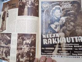 Elokuva-Aitta 1951 nr 18, Kansikuva Pier Angeli, Tauno Palo - Tukkijolella, Luise Ulrich, Tähtikuvasto Van Heflin - Charles Coburn - Ethel Barrymore, ym.