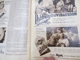 Elokuva-Aitta 1951 nr 18, Kansikuva Pier Angeli, Tauno Palo - Tukkijolella, Luise Ulrich, Tähtikuvasto Van Heflin - Charles Coburn - Ethel Barrymore, ym.