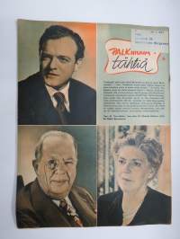 Elokuva-Aitta 1951 nr 18, Kansikuva Pier Angeli, Tauno Palo - Tukkijolella, Luise Ulrich, Tähtikuvasto Van Heflin - Charles Coburn - Ethel Barrymore, ym.