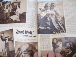 Elokuva-Aitta 1951 nr 2, Kansikuva Jane Wyman, Kaunis Veera, Täysi tivoli SF-halleilla, Tähtikuvasto-kuvat Greer Garson, Barry Fitzgerald, Broderick Crawford, ym.