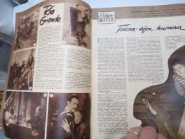 Elokuva-Aitta 1951 nr 11, Kansikuva Dirk Bogarde, Rio Grande, Jean Gabin, Bonzo-apina, Tähtikuvasto Paul Lukas - Jane Wyman - Fay Bainter, ym.