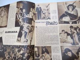 Elokuva-Aitta 1951 nr 11, Kansikuva Dirk Bogarde, Rio Grande, Jean Gabin, Bonzo-apina, Tähtikuvasto Paul Lukas - Jane Wyman - Fay Bainter, ym.
