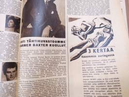 Elokuva-Aitta 1951 nr 11, Kansikuva Dirk Bogarde, Rio Grande, Jean Gabin, Bonzo-apina, Tähtikuvasto Paul Lukas - Jane Wyman - Fay Bainter, ym.
