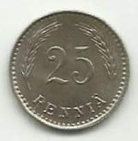 25  penniä  1921