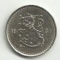 25  penniä  1938