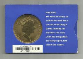 Australia 5 Dollars 2000 Sidney  Olympic  kotelossa / Athletics