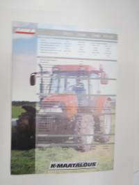 Case IH CX-sarja CX70, CX80, CX90, CX100 traktori -myyntiesite / tractor sales brochure