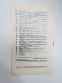 Madame Tussaud´s Exhibition -matkailuesite / kartta - travel brochure / tourist map