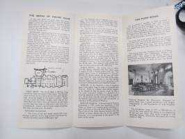 The City of Bath -matkailuesite / kartta - travel brochure / tourist map