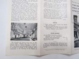 The City of Bath -matkailuesite / kartta - travel brochure / tourist map
