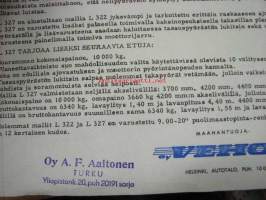 Mercedes-Benz L 322 L 327 kuorma-auto -myyntiesite