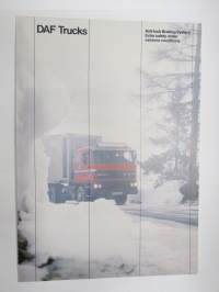 DAF Anti-lock Braking System - myyntiesite, englanninkielinen / truck ABS sales brochure, in english