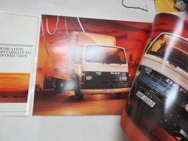 DAF Trucks 1100 / 1300 series - Dedicated to distribution -myyntiesite, englanninkielinen / truck sales brochure, in english