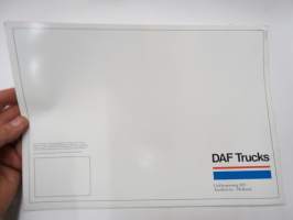 DAF Trucks 1100 / 1300 series - Dedicated to distribution -myyntiesite, englanninkielinen / truck sales brochure, in english