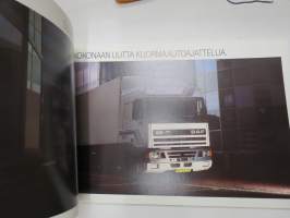 DAF Trucks Concept 95 - Autoilun uusi sukupolvi -myyntiesite / truck sales brochure, in finnish