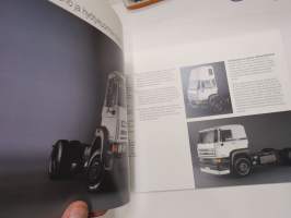 DAF 2300 Turbo, 2700 ATi -myyntiesite / truck sales brochure, in finnish