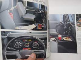 DAF 2300 Turbo, 2700 ATi -myyntiesite / truck sales brochure, in finnish