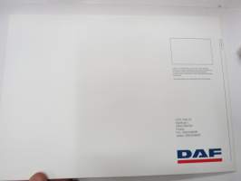 DAF 2300 Turbo, 2700 ATi -myyntiesite / truck sales brochure, in finnish