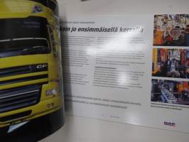 DAF CF-sarja -myyntiesite / truck sales brochure, in finnish