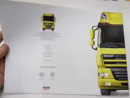 DAF CF-sarja -myyntiesite / truck sales brochure, in finnish