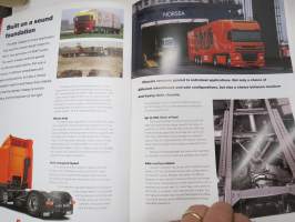 DAF 95 XF -myyntiesite, englanninkielinen / truck sales brochure, in english