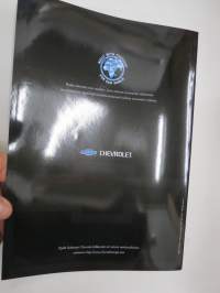 Chevrolet Alero -myyntiesite, suomenkielinen / sales brochure, in finnish