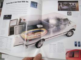Chevrolet Sportvan 1995 -sales brochure / myyntiesite, englanninkielinen