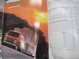 Chevrolet Sportvan 1995 -sales brochure / myyntiesite, englanninkielinen