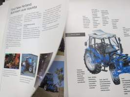 Ford / New Holland 30-sarjan traktori mallit 3930, 4130, 4630, 4830 -myyntiesite / tractor sales brochure, in finnish