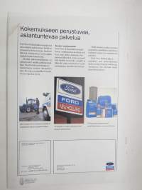 Ford / New Holland 30-sarjan traktori mallit 3930, 4130, 4630, 4830 -myyntiesite / tractor sales brochure, in finnish