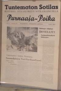 Purnaaja-Poika - huhtikuu 1956 - Puolueeton epäkohtien ilmituoja