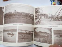 Västerbotten (Sverige) 1952 -matkailuesite / kartta - travel brochure / tourist map