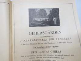 Värmland 1958 -matkailuesite / kartta - travel brochure / tourist map