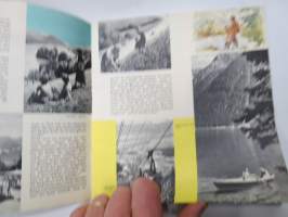 Besauberndes Österreich -matkailuesite / kartta - travel brochure / tourist map