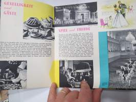 Besauberndes Österreich -matkailuesite / kartta - travel brochure / tourist map