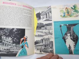 Besauberndes Österreich -matkailuesite / kartta - travel brochure / tourist map