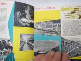 Besauberndes Österreich -matkailuesite / kartta - travel brochure / tourist map