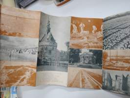 Provinsen Noor-Holland -matkailuesite / kartta - travel brochure / tourist map